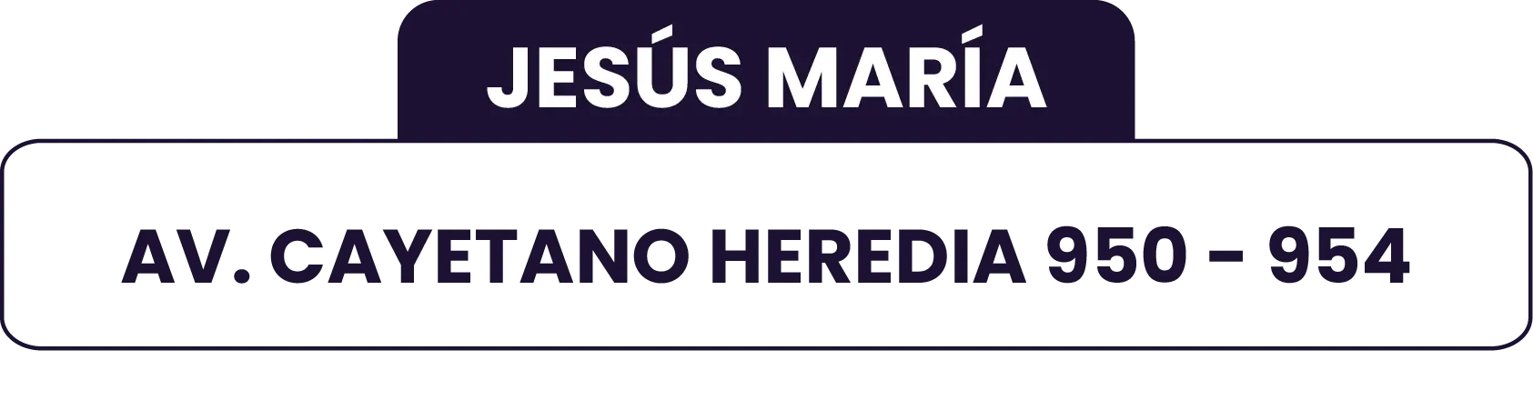 AV. CAYETANO HEREDIA 950 - 954